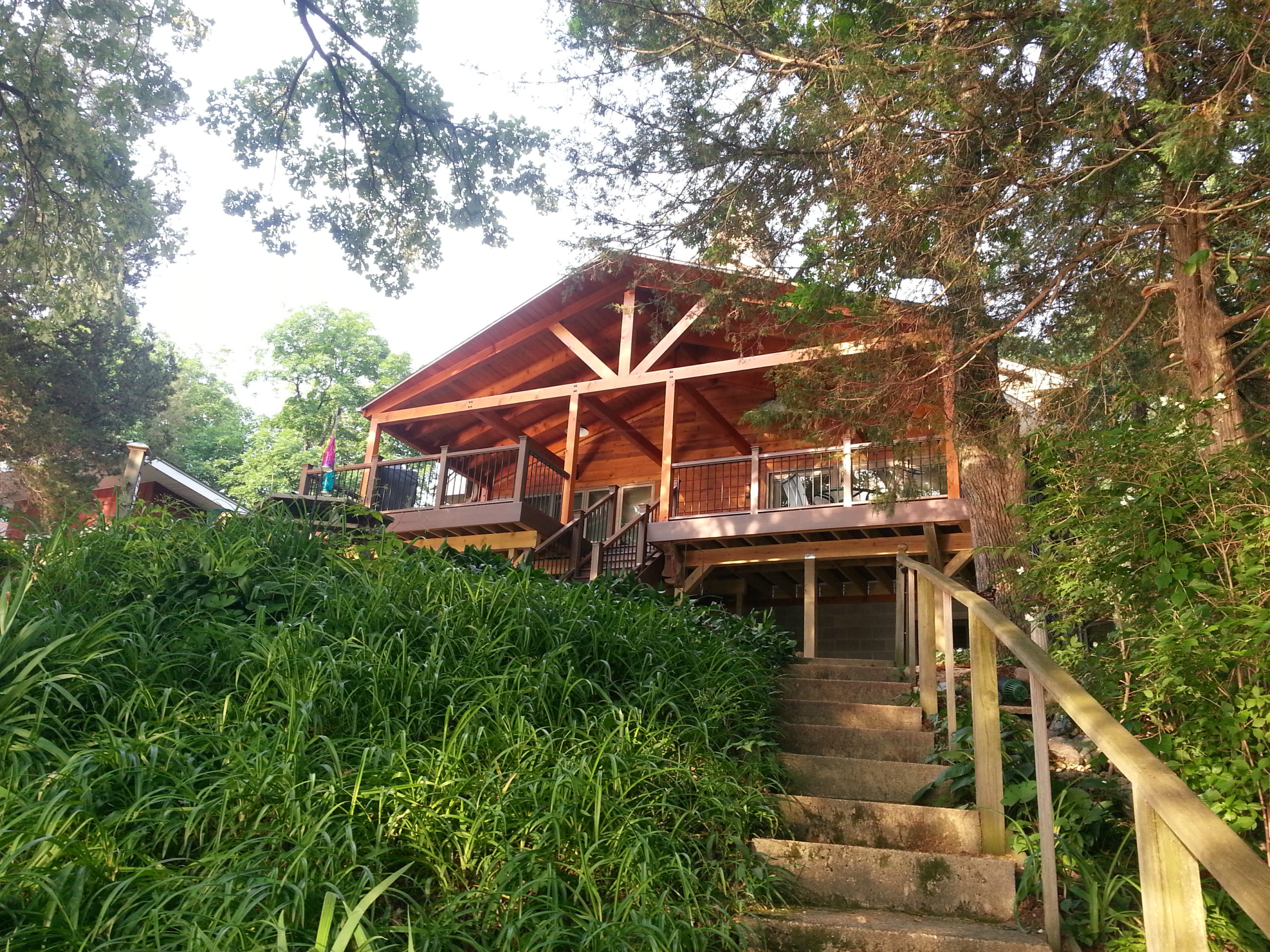 Custom Deck w/ Canopy Roof