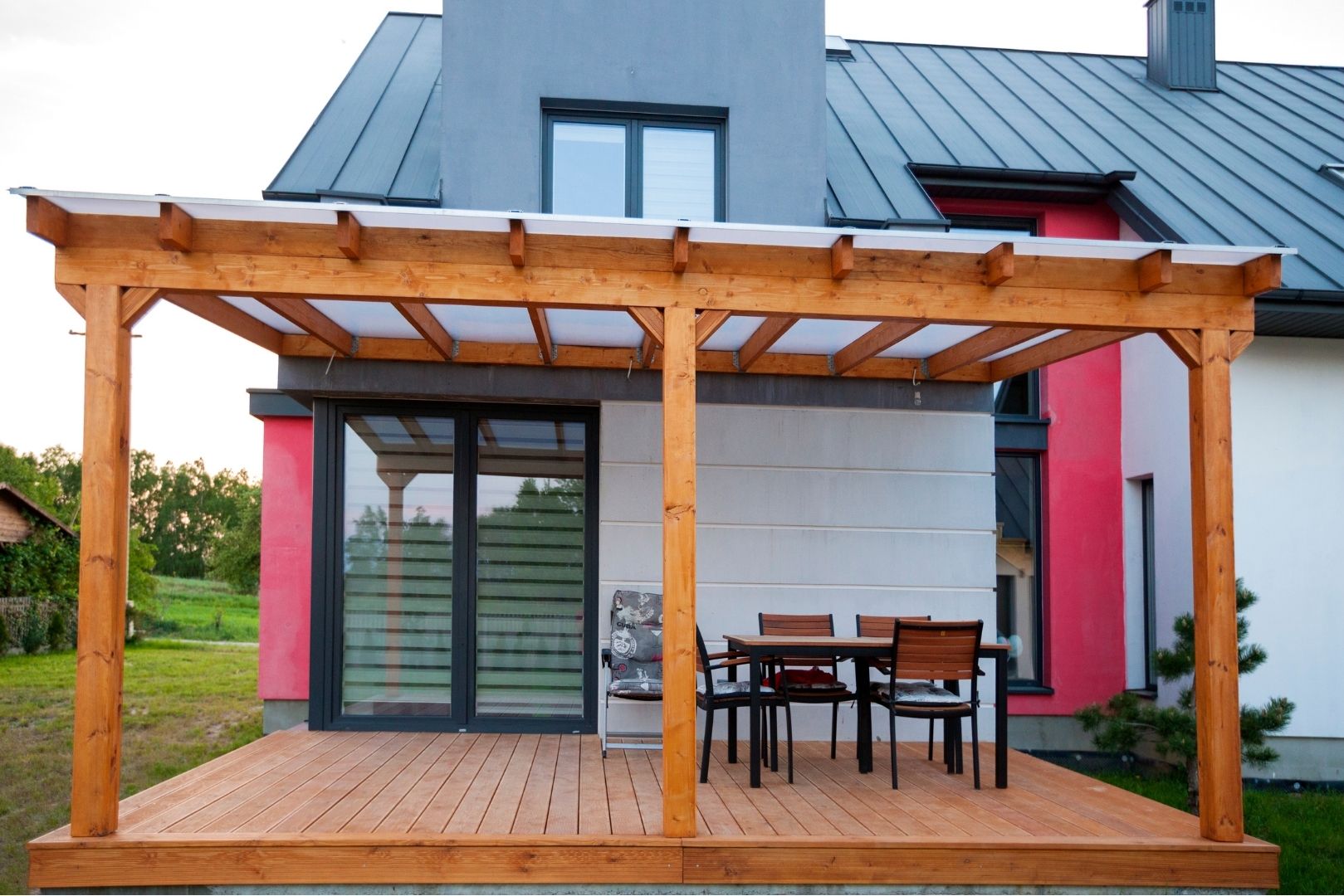 Outdoor Premium Wood deck builder, with furniture, Oshkosh, Deck Builders