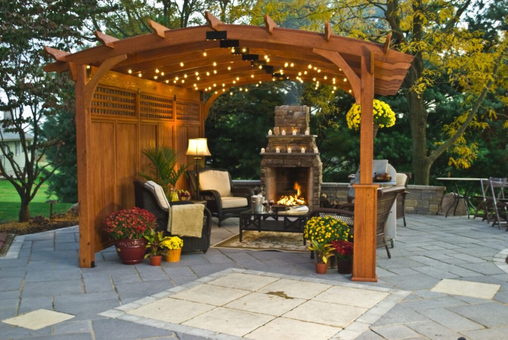 Arched Pergola