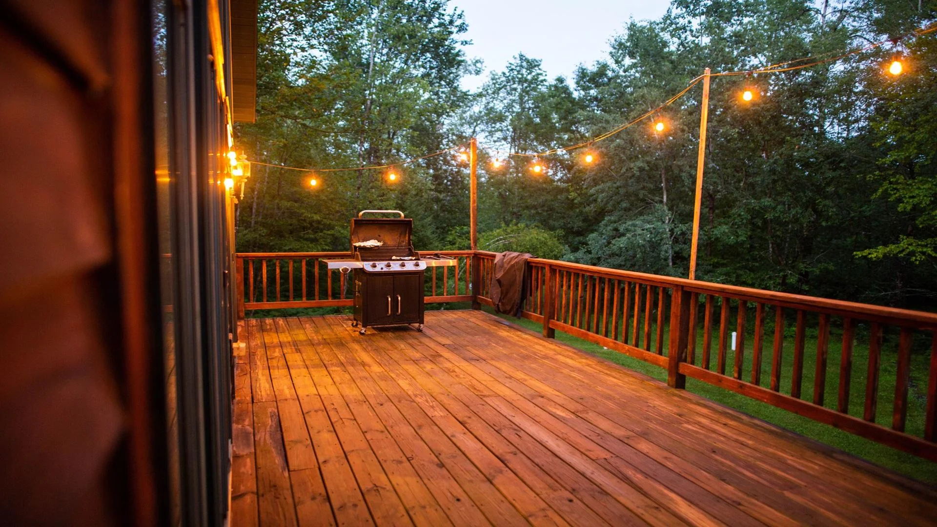 Deck Lighting Installation in Wisconsin