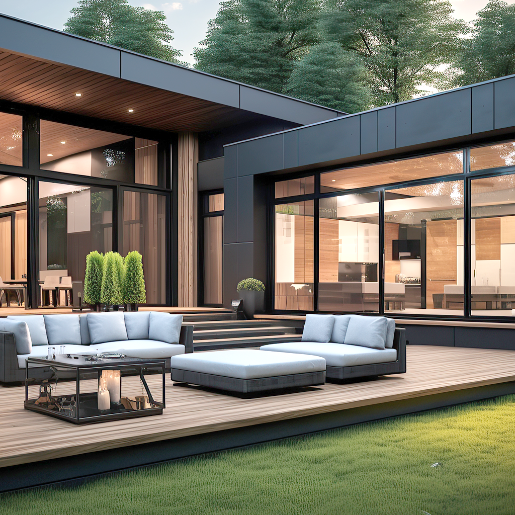 Contemporary Deck