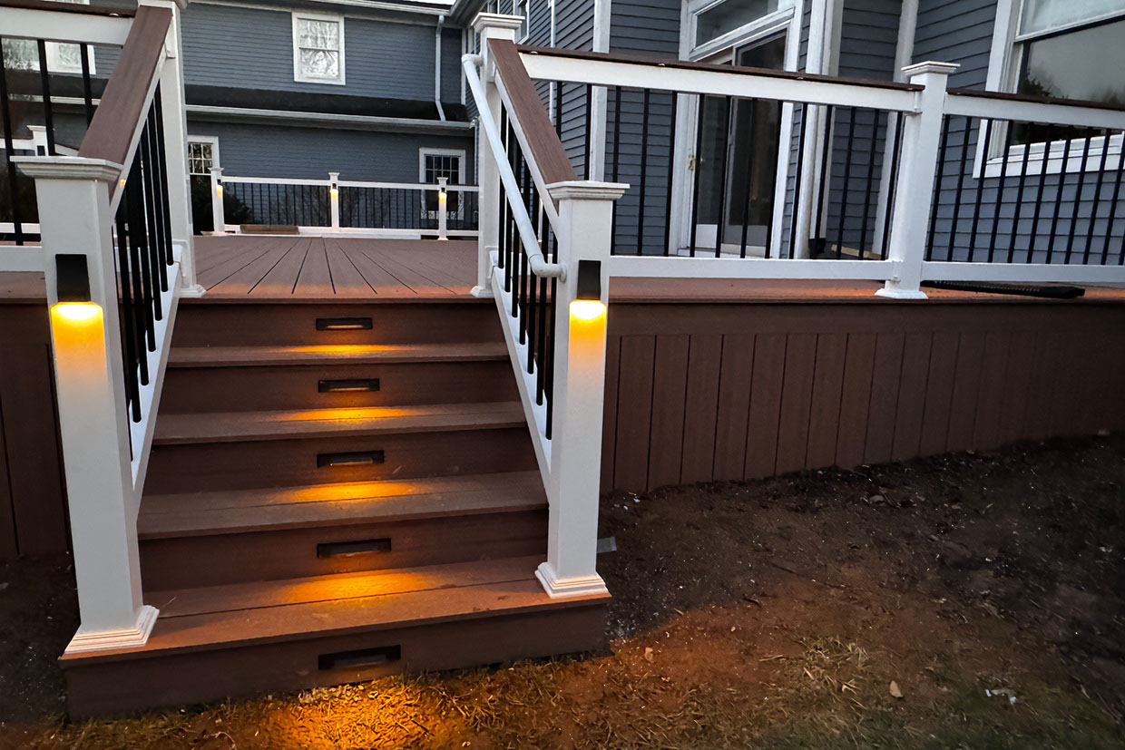 Our Deck Lighting Solutions Customized to Your Needs